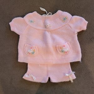 Vintage baby outfit
